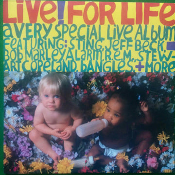 Various : Live! For Life (LP, Album)