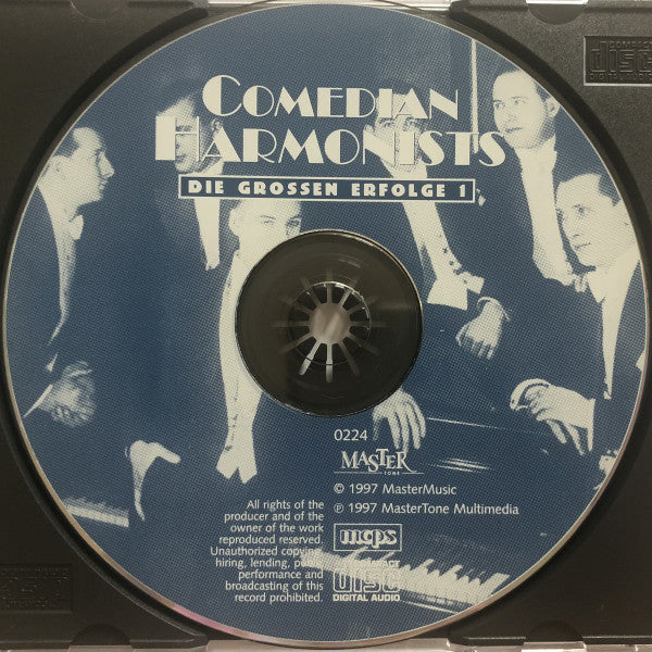 Comedian Harmonists : Die Grossen Erfolge 1 (CD, Comp)