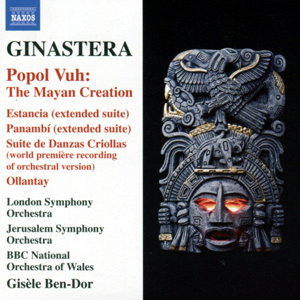 Alberto Ginastera, London Symphony Orchestra, Jerusalem Symphony Orchestra, BBC National Orchestra Of Wales, Gisèle Ben-Dor : Popol Vuh: The Mayan Creation (CD, Album)