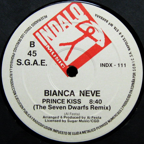 Bianca Neve : Prince Kiss (12")