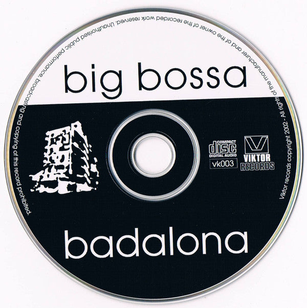 The Big Bossa : Badalona (CD, Album)