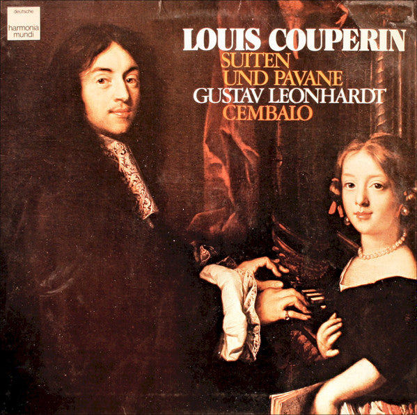 Louis Couperin - Gustav Leonhardt : Suiten Und Pavane (LP, Album, RE)