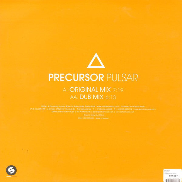 Precursor : Pulsar (12")