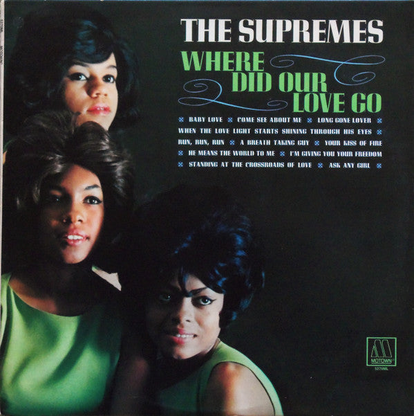 The Supremes : Where Did Our Love Go (LP, Album, RE)