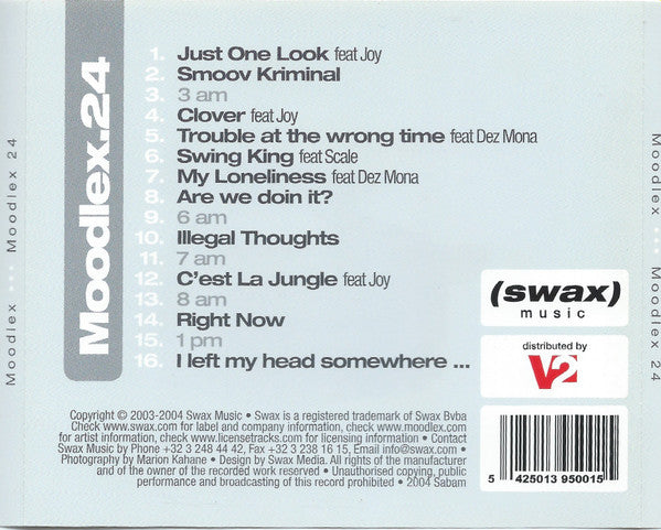 Moodlex : Moodlex 24 (CD, Album)