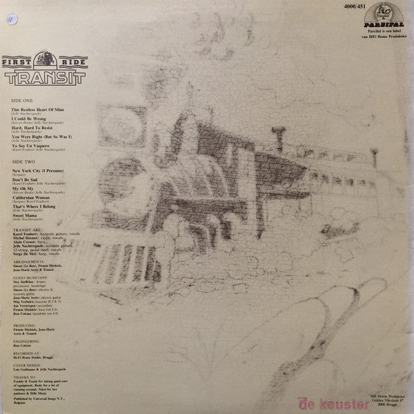 Transit (33) : First Ride (LP, Album)