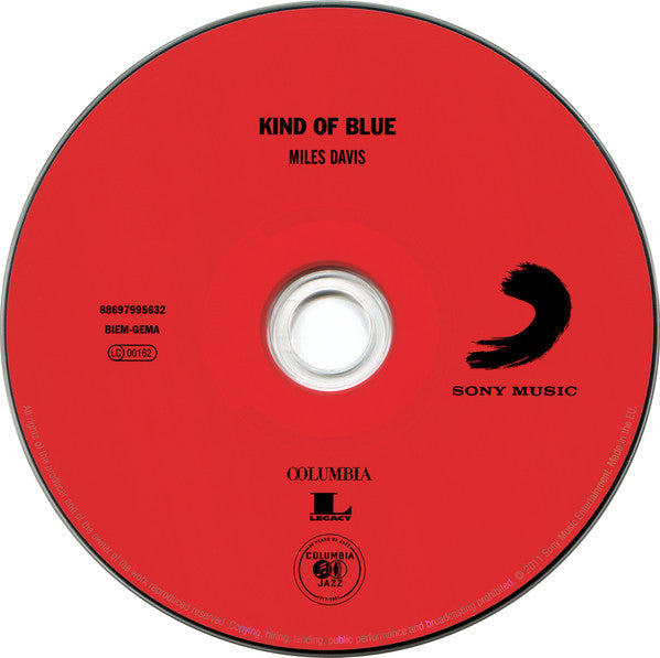 Miles Davis : Kind Of Blue (CD, Album, RE, RM)