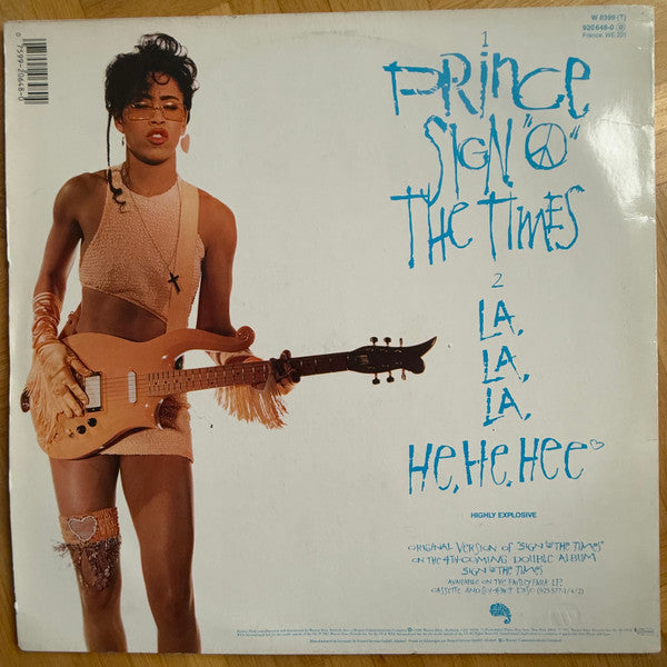 Prince : Sign "O" The Times (12", Maxi)