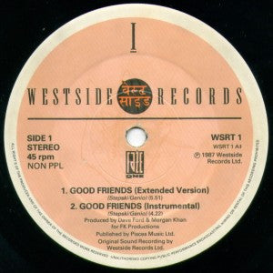 Faze One : Good Friends b/w Pleasure Seekers (12")