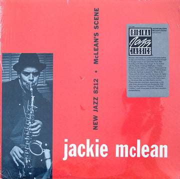 Jackie McLean : McLean's Scene (LP, Album, RE)