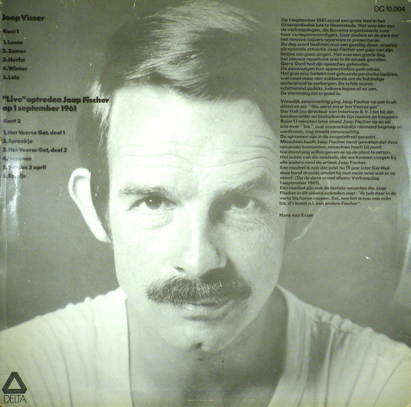 Joop Visser (2) / Jaap Fischer : Lente • Zomer • Herfst • Winter • Lola / Live Jaap Fischer 1961 (LP)