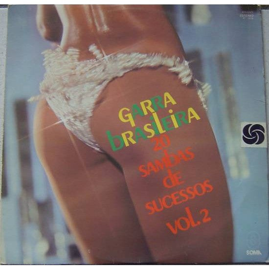 Garra Brasileira : 20 Sambas De Sucessos Vol. 2 (LP)