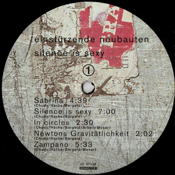 Einstürzende Neubauten : Silence Is Sexy (2xLP, Album, Ltd, RE)