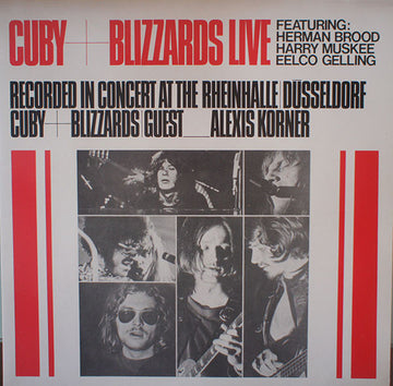 Cuby + Blizzards : Cuby + Blizzards Live (Recorded In Concert At The Rheinhalle Dusseldorf) (LP, Ltd, RE)