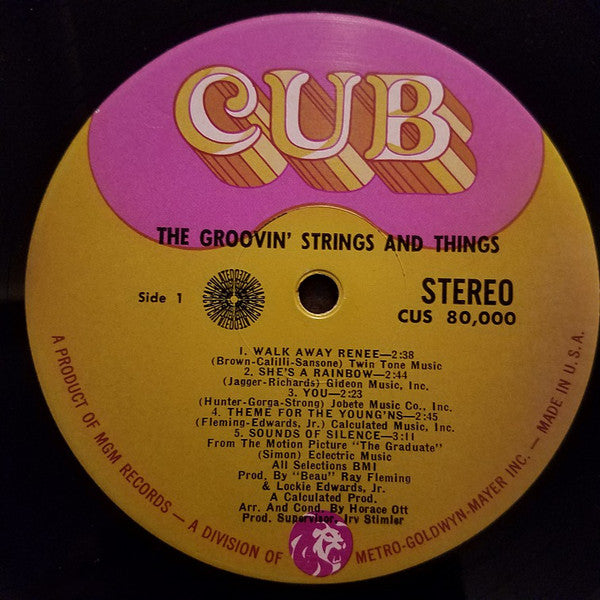 The Groovin' Strings And Things : The Groovin' Strings And Things (LP, Album)