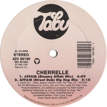 Cherrelle : Affair (12")