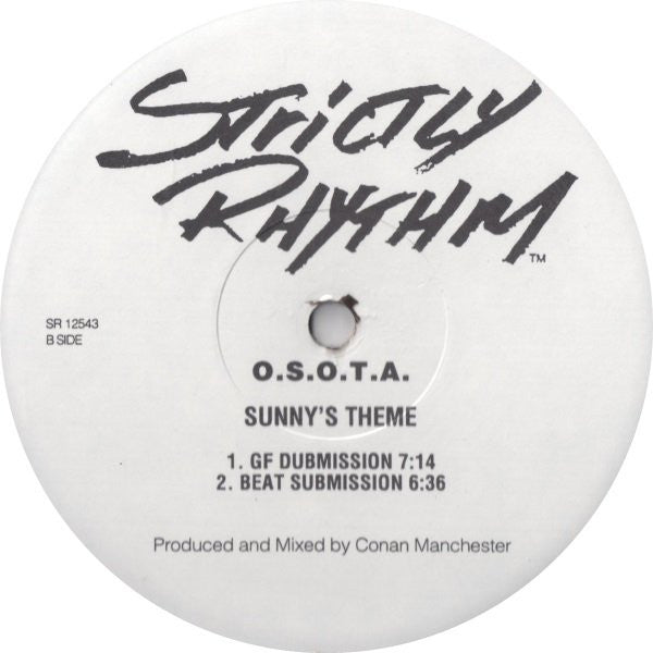 O.S.O.T.A* : Sunny's Theme (12", Promo)