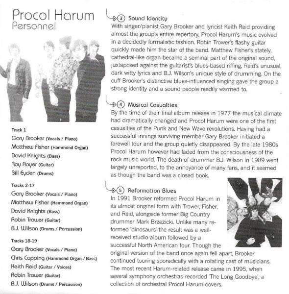 Procol Harum : Greatest Hits (CD, Comp)