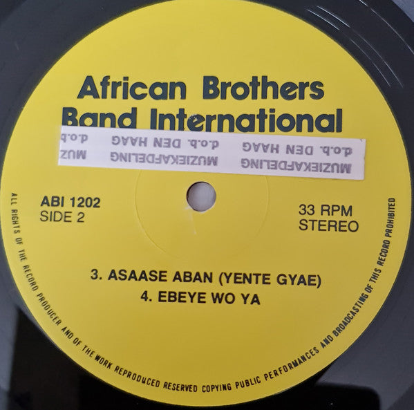 Nana Kwame Ampadu's African Brothers Band Int.* : Oman Bo Adwo (LP, Album)