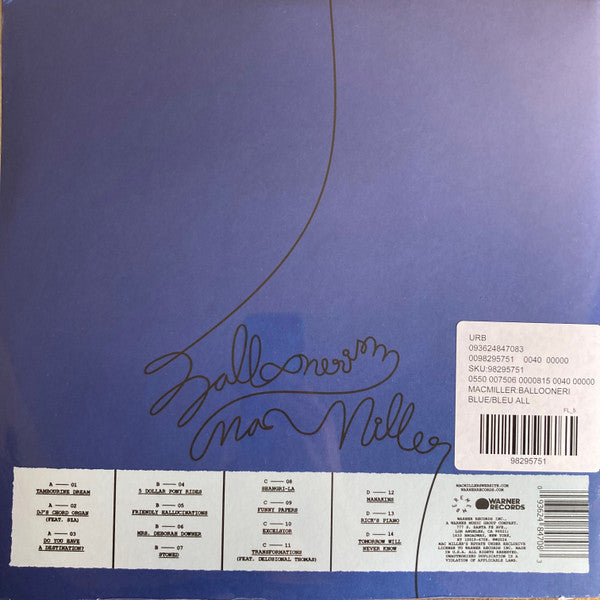 Mac Miller : Balloonerism (2xLP, Album, Ltd, Blu)