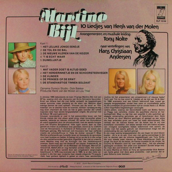 Martine Bijl : Zingt Andersen (LP)