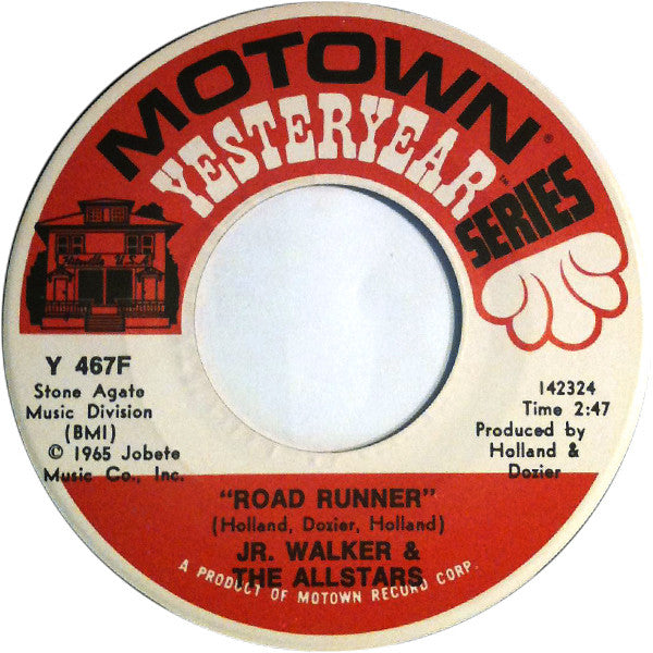 Junior Walker & The All Stars : Road Runner / Shake And Fingerpop (7", Single)