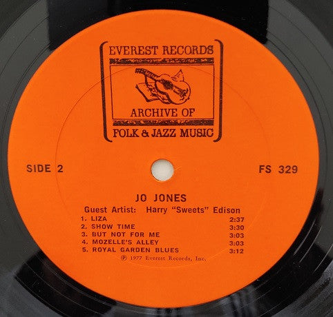 Jo Jones : Jo Jones (LP)