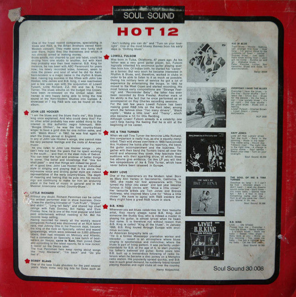 Various : Hot 12 (LP, Comp)