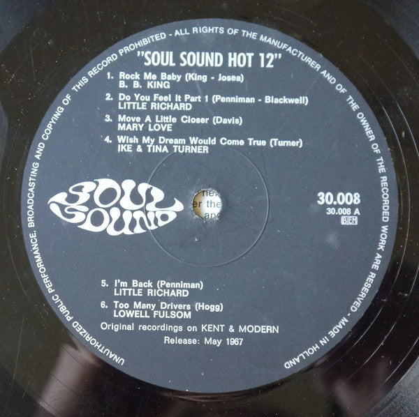 Various : Hot 12 (LP, Comp)