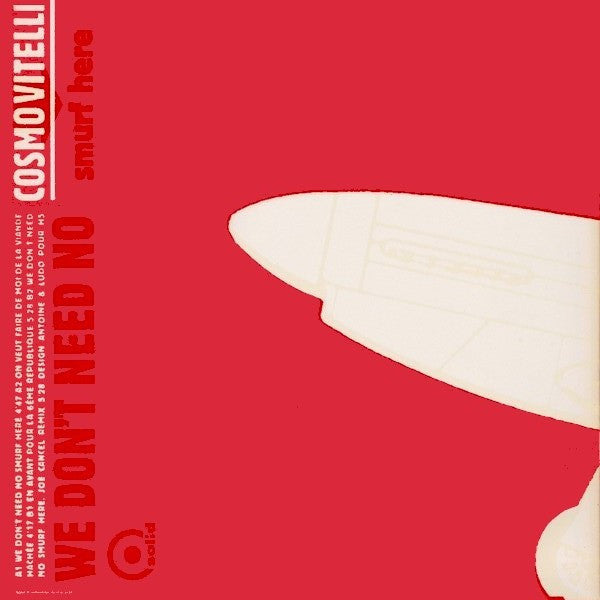 Cosmo Vitelli : We Don't Need No Smurf Here (12", EP)