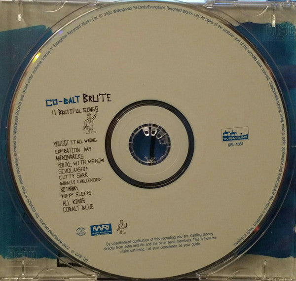 Brute (2) : Co-balt (CD, Album)