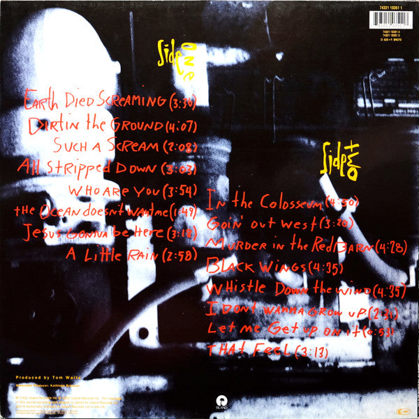 Tom Waits : Bone Machine (LP, Album)