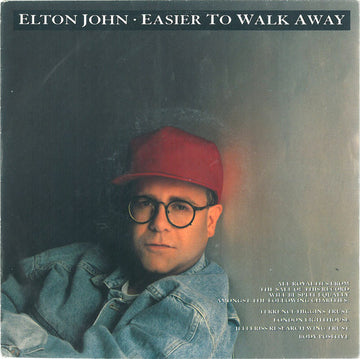 Elton John : Easier To Walk Away (7", Single)