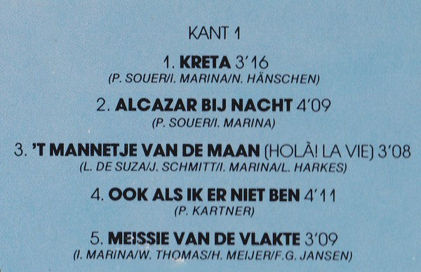 Imca Marina : Hartenvrouw (LP, Album)