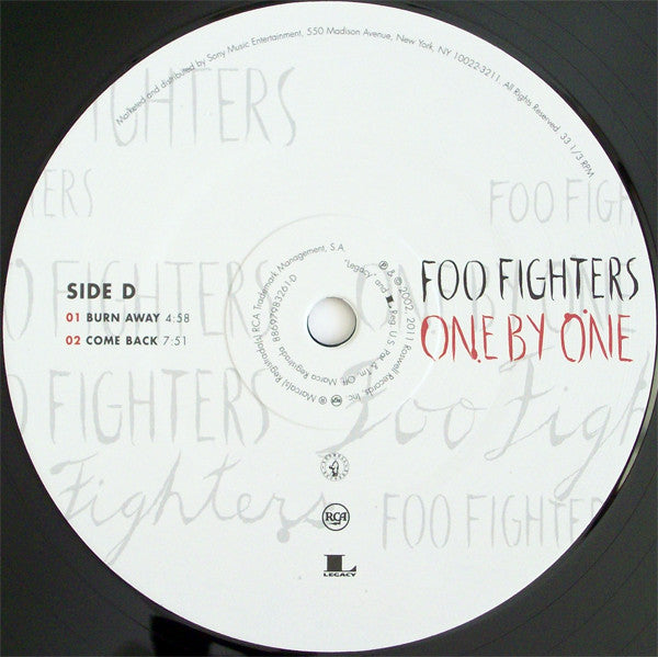 Foo Fighters : One By One (2xLP, Album, RE)