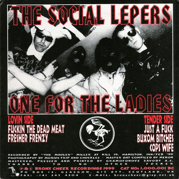 The Social Lepers : One For The Ladies Ep (7", EP)