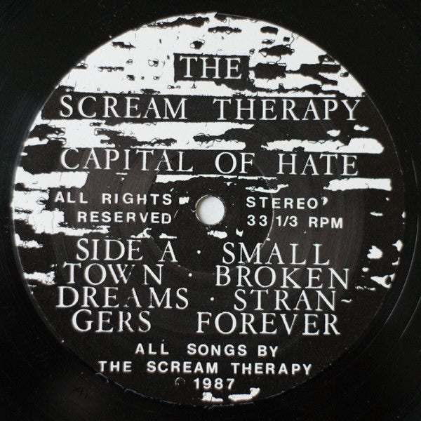 The Scream Therapy : Capital Of Hate (LP, MiniAlbum)