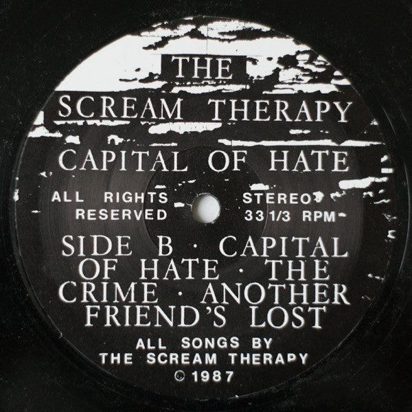 The Scream Therapy : Capital Of Hate (LP, MiniAlbum)