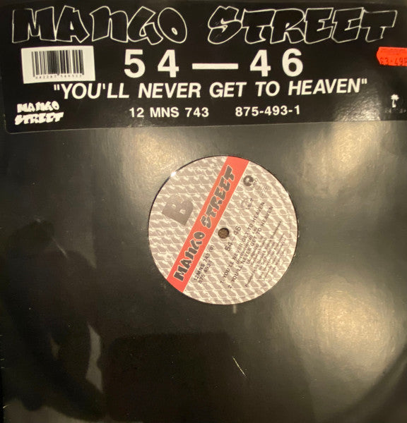 54 + 46 : You'll Never Get To Heaven (12")