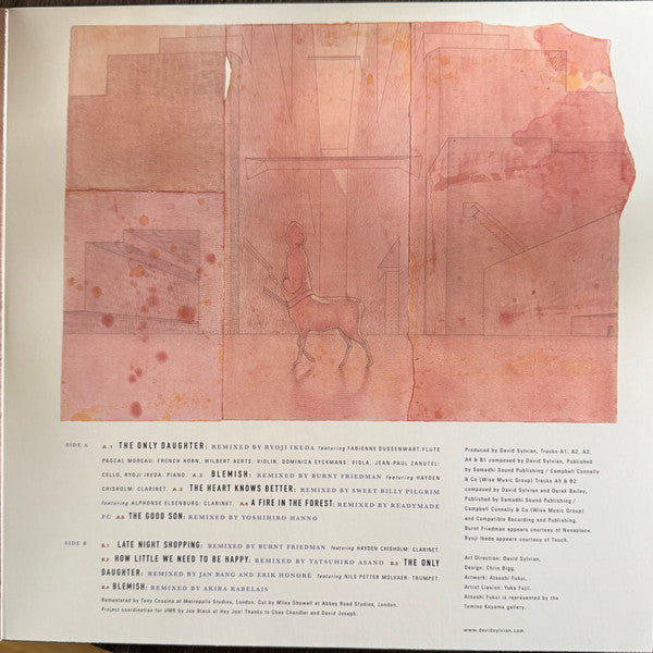 David Sylvian : The Good Son Vs The Only Daughter (The Blemish Remixes) (LP, RE)