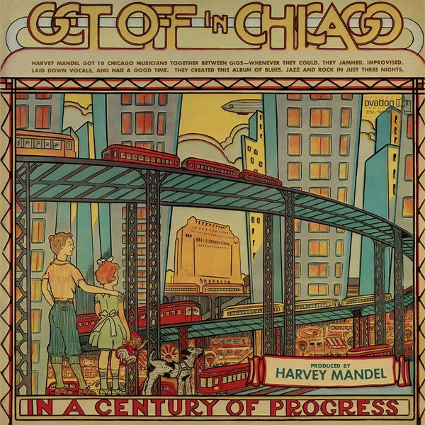 Harvey Mandel : Get Off In Chicago (LP, Album, RE, Gat)