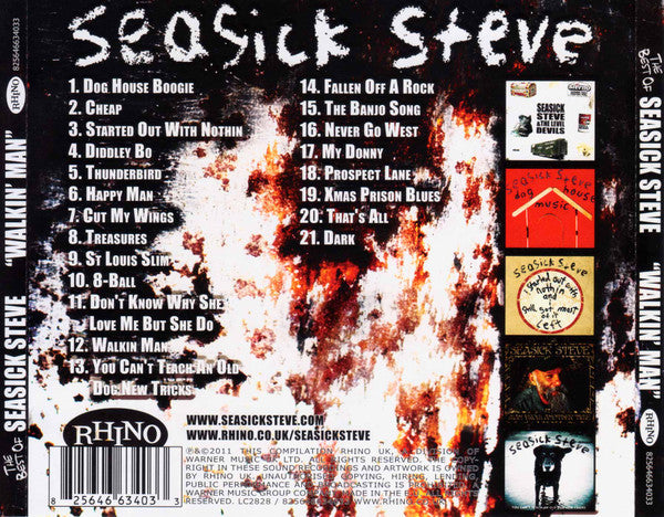 Seasick Steve : Walkin' Man The Best Of (CD, Comp)