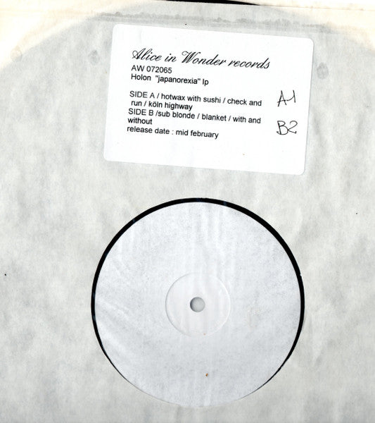 Holon : Japanorexia (LP, W/Lbl)