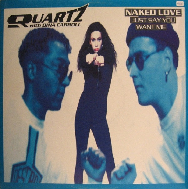 Quartz (2) With Dina Carroll : Naked Love (Just Say You Want Me) (12", Red)