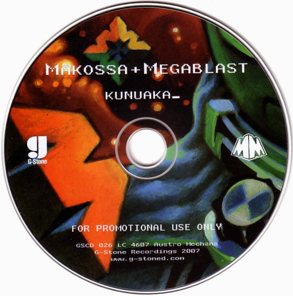 Makossa & Megablast : Kunuaka (CD, Album, Promo)