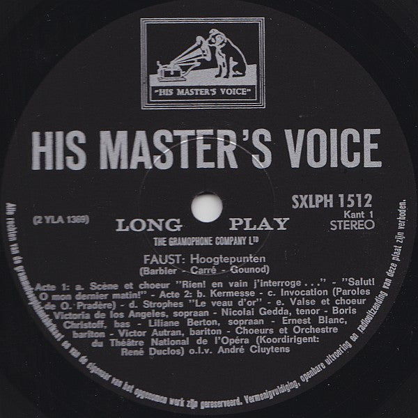 Charles Gounod : Faust (Hoogtepunten) (LP)