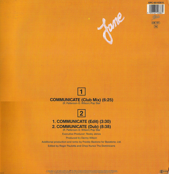 Full House : Communicate (12")