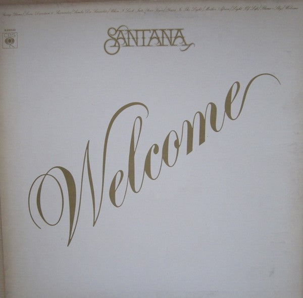 Santana : Welcome (LP, Album, RE, Gat)