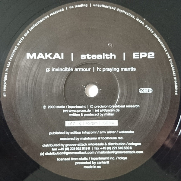 Makai : Stealth EP2 (2x12", EP)