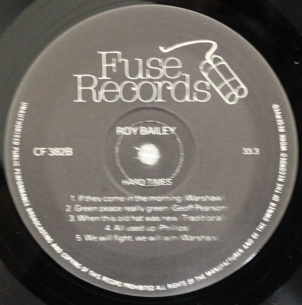 Roy Bailey : Hard Times (LP)